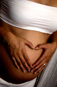 Bauch in der Schwangerschaft